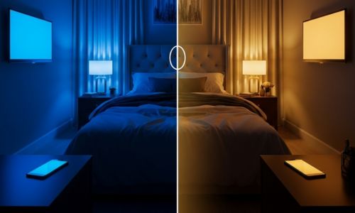 Blue light exposure is bad for sleep
