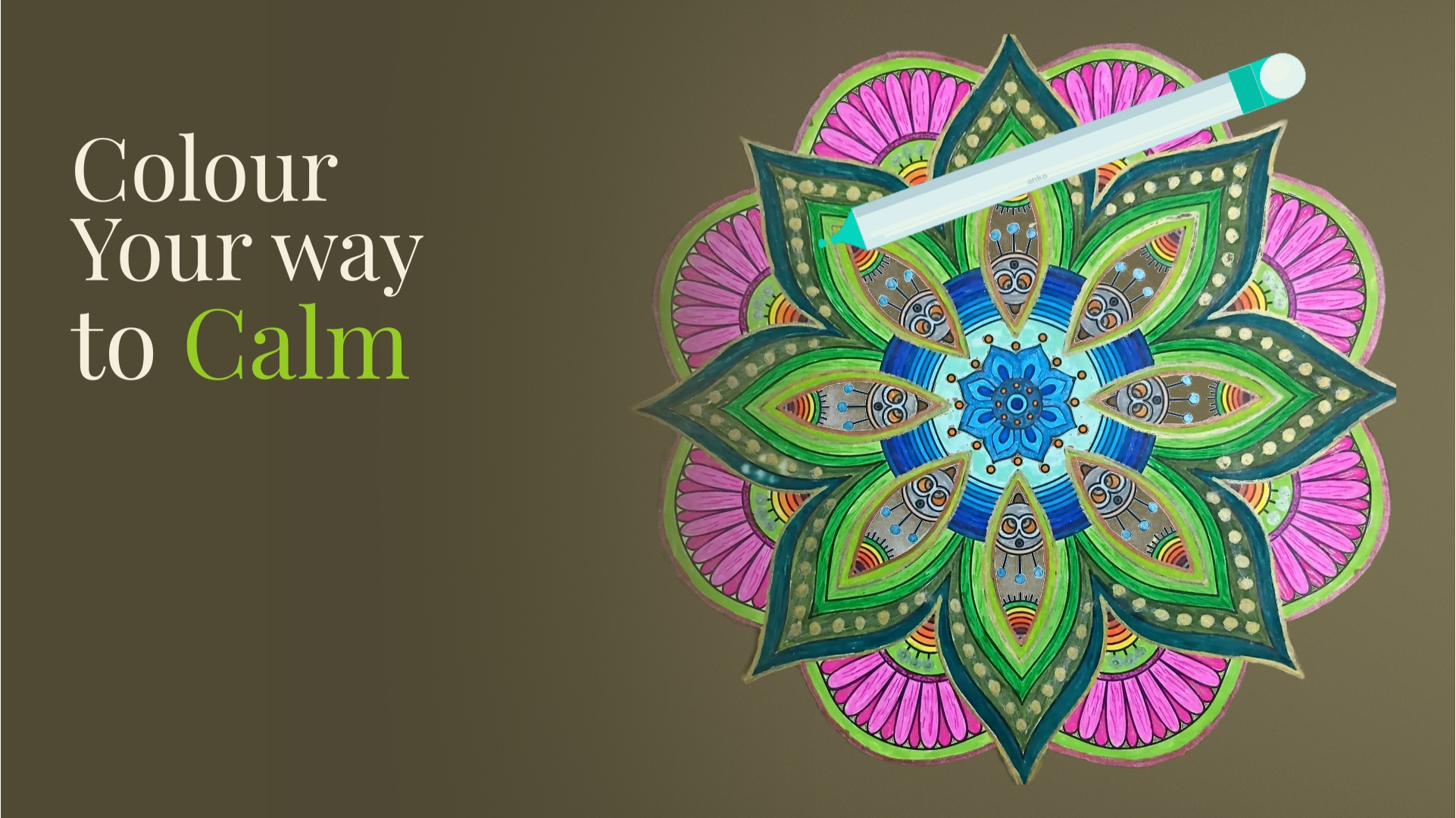 Therapeutic aspects of coloring for sleep